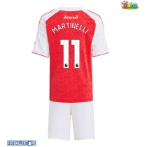 Arsenal Gabriel Martinelli #11 Hjemmedraktsett Barn 2025-26 Kortermet (+ Korte bukser)